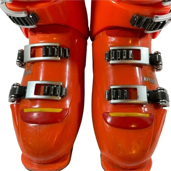 Tecnica TNT Explosion 8 AVS Power Frame Carbon Size US7.5 UK41 Orange Ski Boots - Picture 9 of 14
